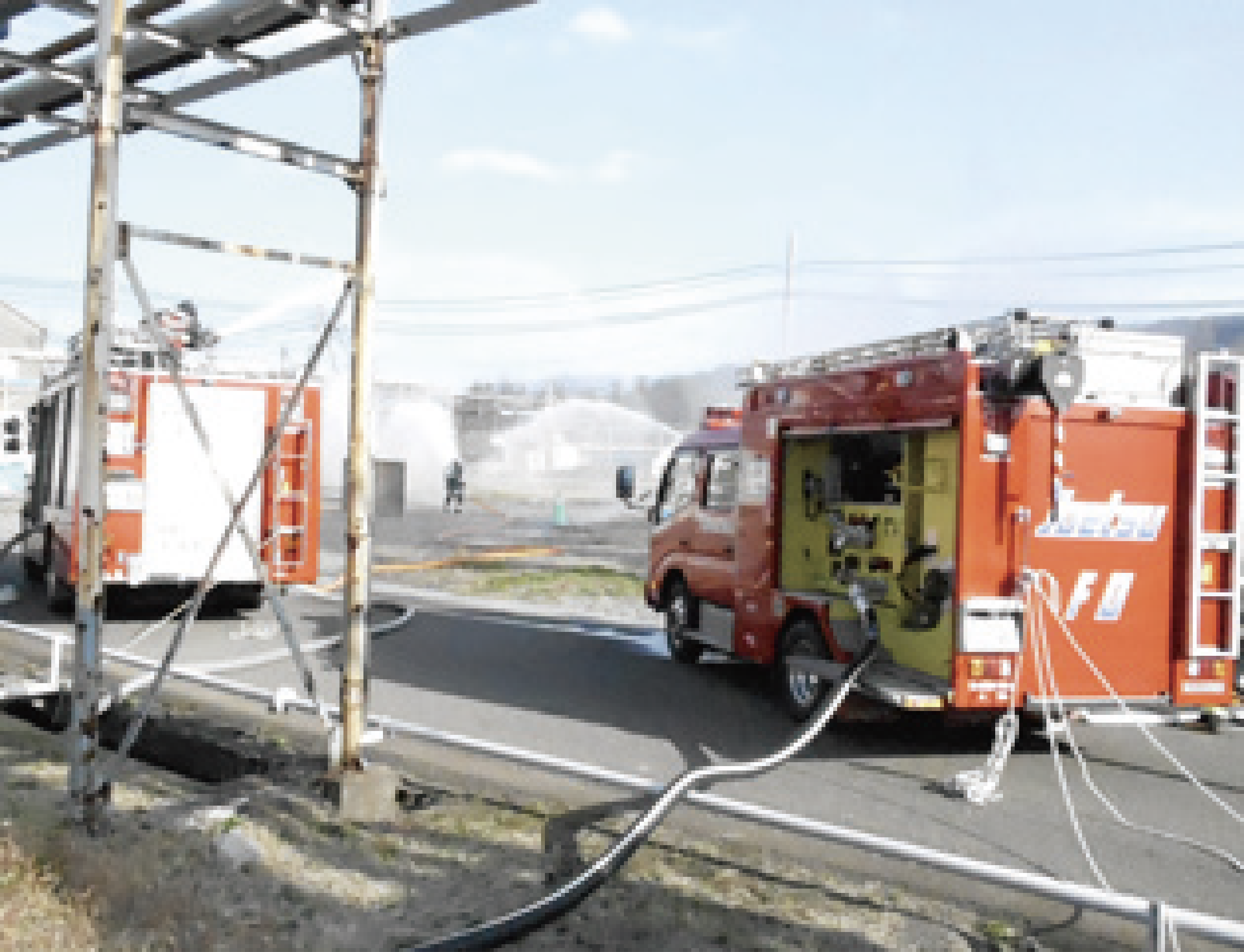 Autumn disaster drill