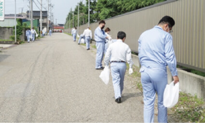 工場周辺環境整備